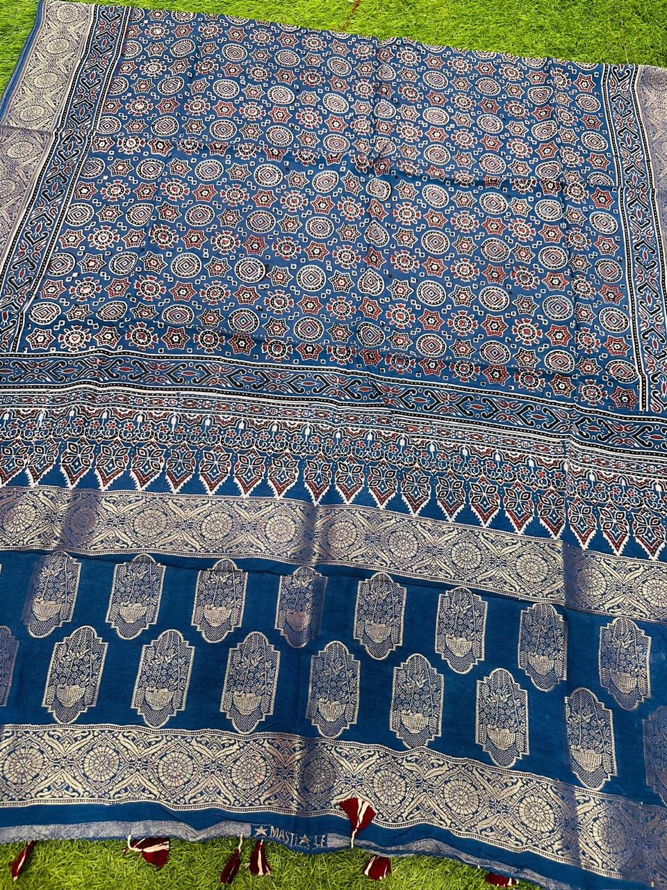 NACHARAL DOLA SILK DUPATTA 019