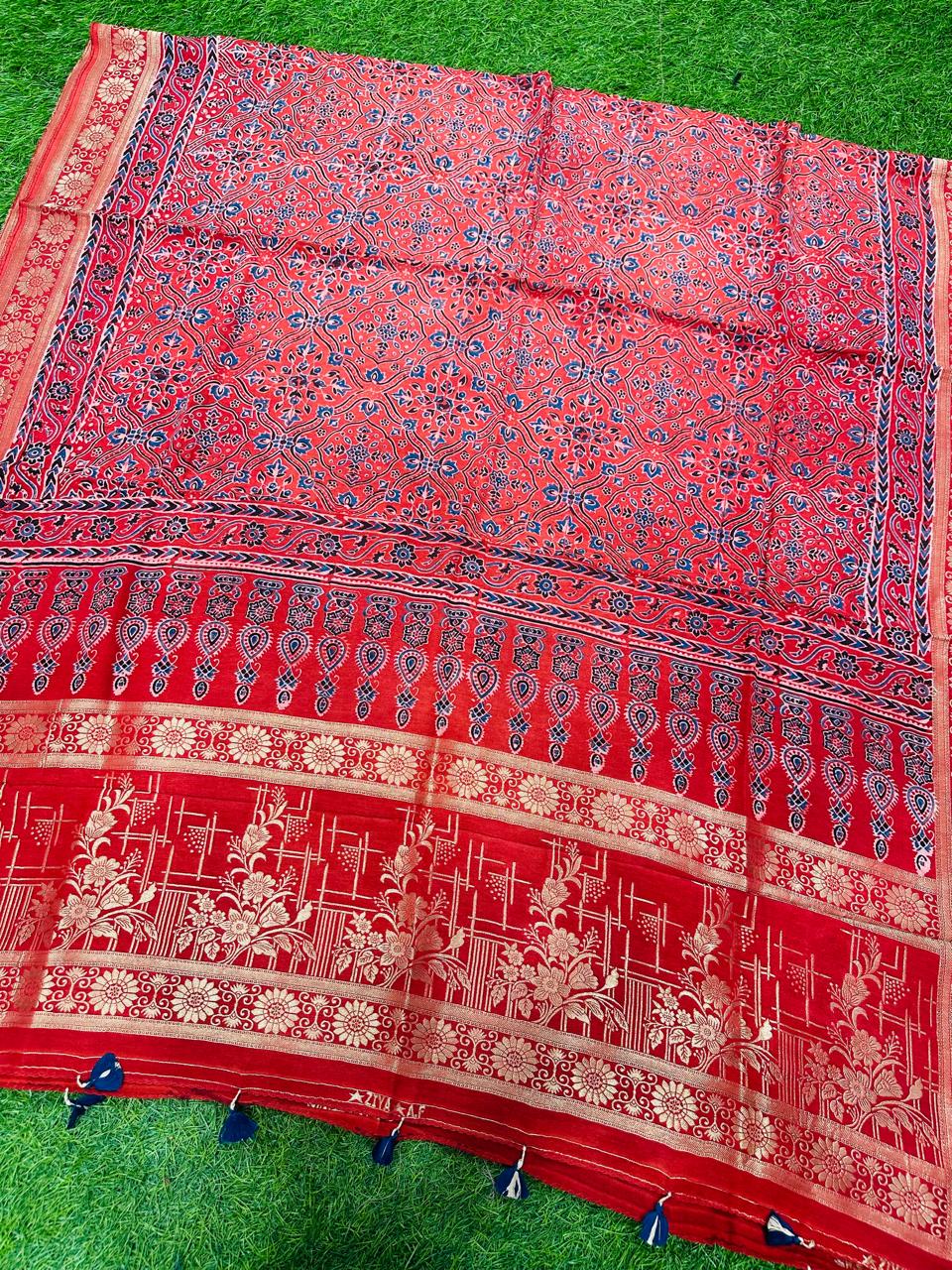 NACHARAL DOLA SILK DUPATTA NDD-023